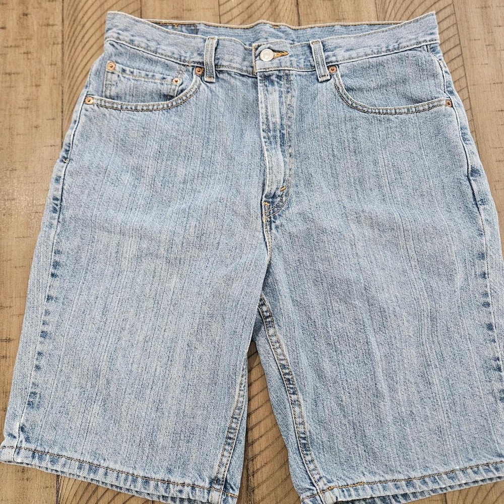 Vintage Levi's Denim Jean Shorts Jorts 34 Cotton Heritage Lot of 2 Timeless Men - Picture 3 of 8